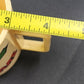 Santa Claus Mug Cup 3.75" Tall HO HO HO MERRY CHRISTMAS Deka Plastic