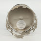 Bath and Body Works Snowflake 3 Wick Candle Holder Silver