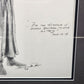 Jesus with Children Framed Wall Art Picture Matted 16x20 Scripture Matthew 19:14