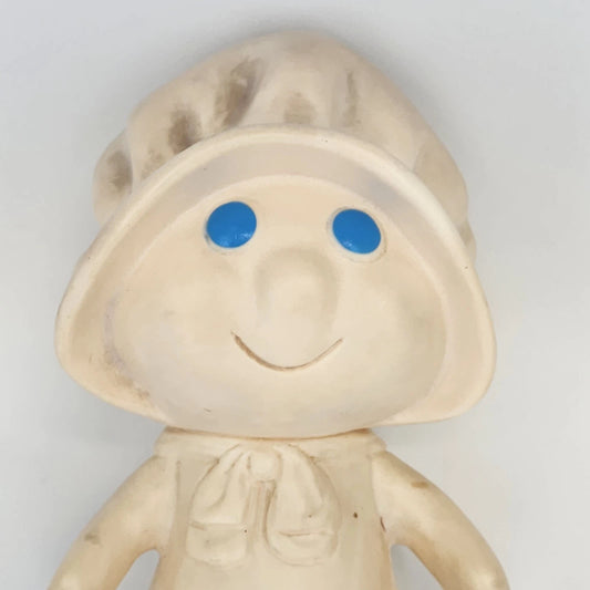 Pillsbury Dough Girl Poppie Fresh Soft Vinyl Toy Advertising Icon Vintage 1972
