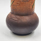 Roseville Pottery Two-Handled Freesia Pattern Terra Cotta Vase 126-10 USA 1945