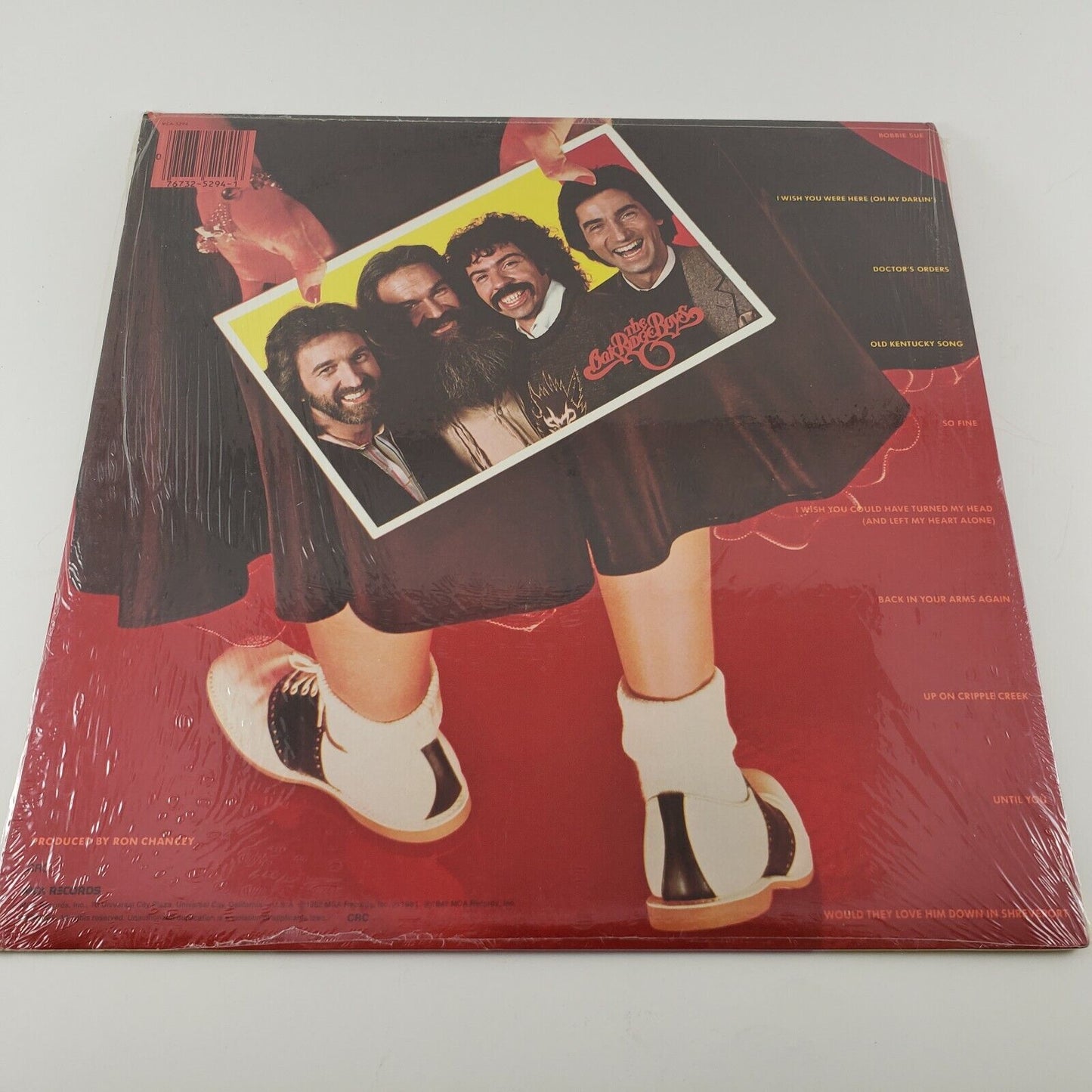 Oak Ridge Boys Bobbie Sue MCA-529 1982 Vinyl LP Graphic Inner Sleeve