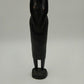 African Kenya Woman Makonde Tribe Hand Carved Ebony Wood Sculpture Figurine 15"