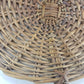 Gathering Wicker Basket Rattan Woven Weave Farmhouse Rustic Fireplace Hearth