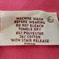 Raspberry Waist Server Apron 3 Pockets Poly/Cotton 11"L x 23" Fame Fabrics F9