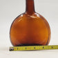 Vinol Embossed Amber Medicine Bottle 6.75" Tall April 1898 Patent Rare Antique