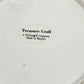Treasure Craft All White Cookie Jar Ginger Jar Shaped 8.25" x 8.5" w Lid Mexico