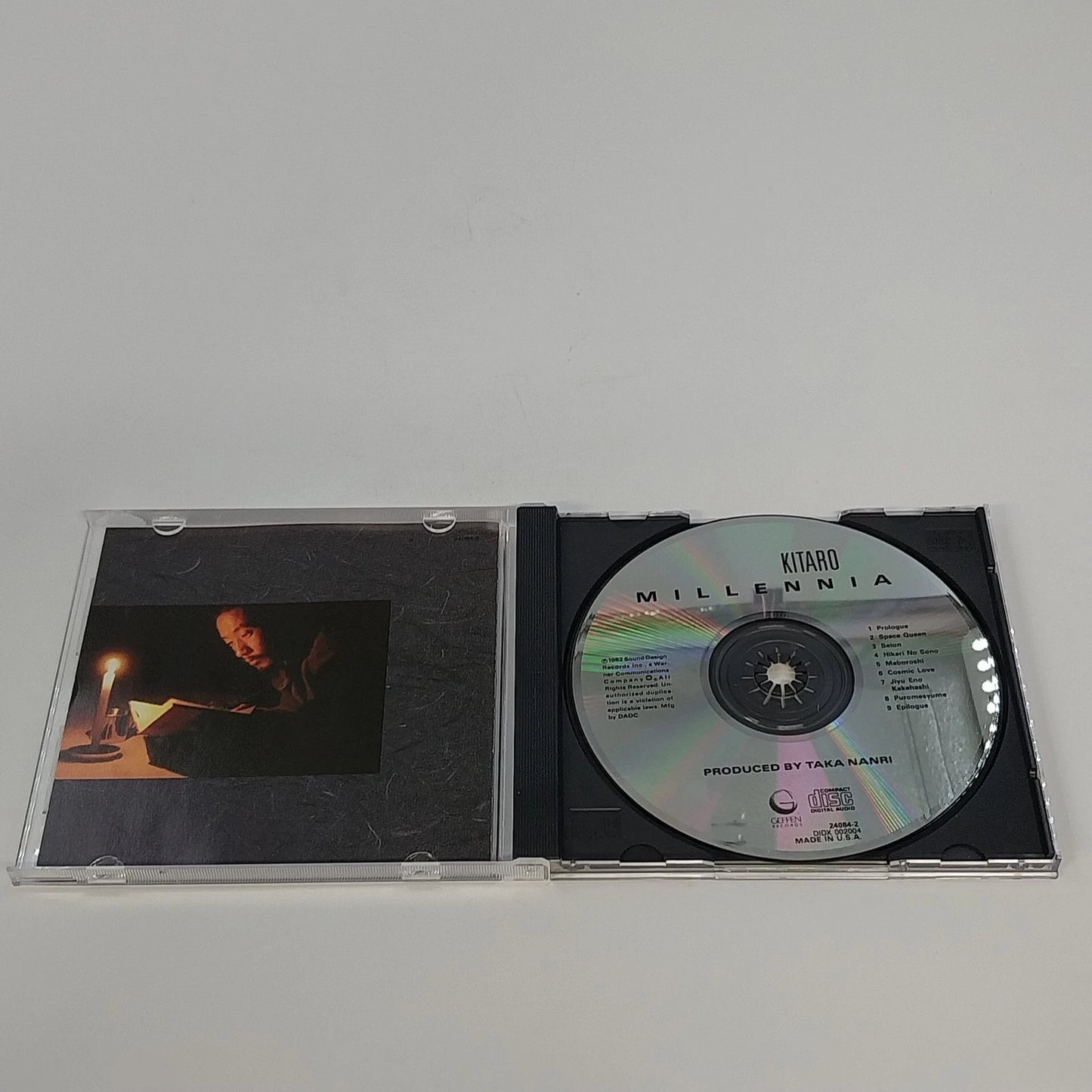 Kitaro Millennia CD Geffen 24084-2 Queen Millennia Taka Nanri New Age Japan 1982