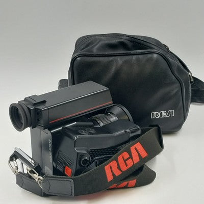 RCA CKC020 Small Wonder Video Camera w/ Bag & Strap Solid State Untested VTG