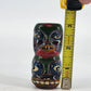 Totem Pole Indigenous Salt & Pepper Shaker Set Brown Lustreware Ceramic Japan 3"