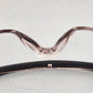 ERB Sting Ray Safety Glasses Half Frame Telescoping Temples UV Protection Z87.1+ (Black, Clear & Untreated)
