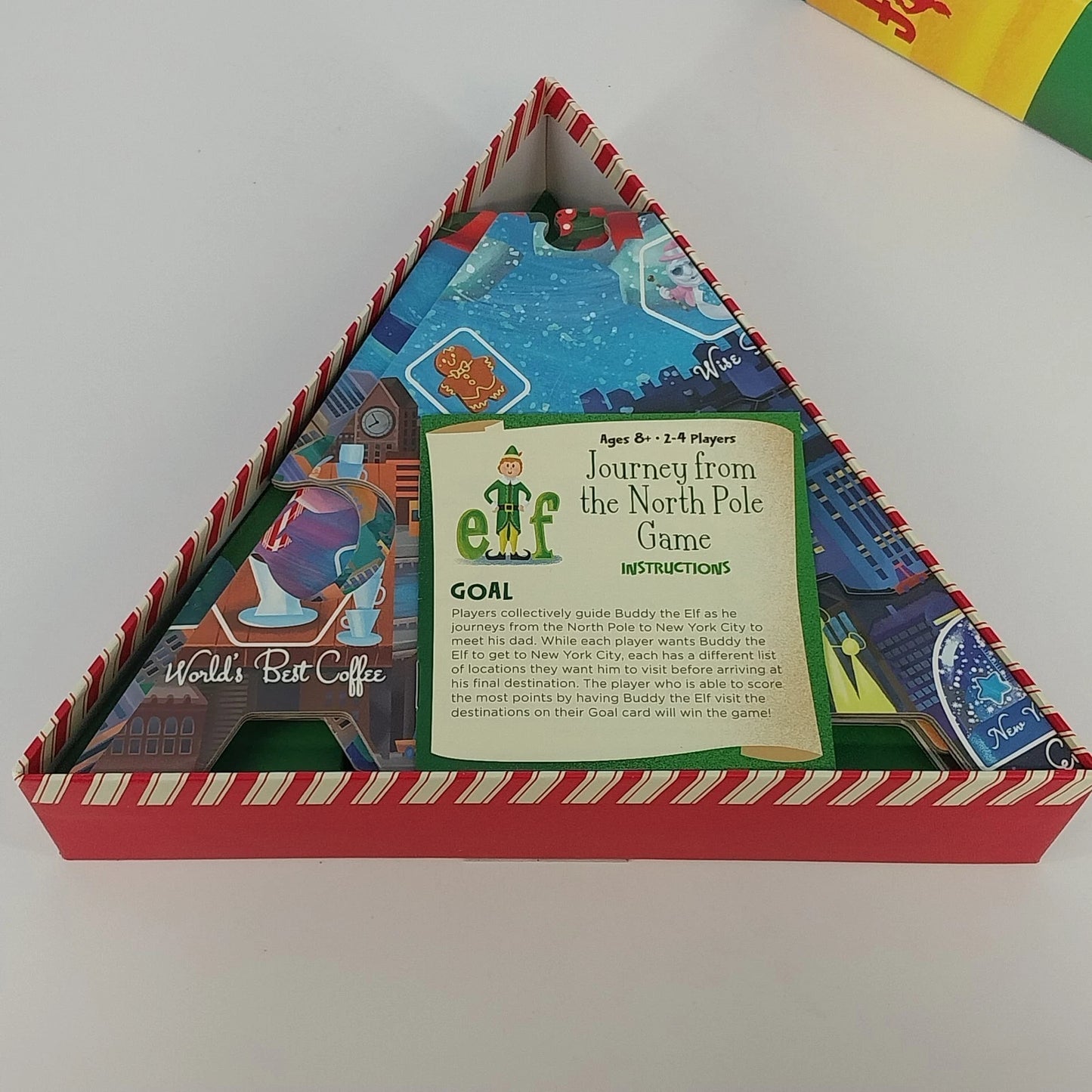 Funko Elf Journey From the North Pole Board Game 2-4 Players Ages 8+ New