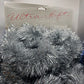 3 Pk Vintage Christmas Tinsel Garland Blue Silver Gold 18' NOS Made USA Shiney