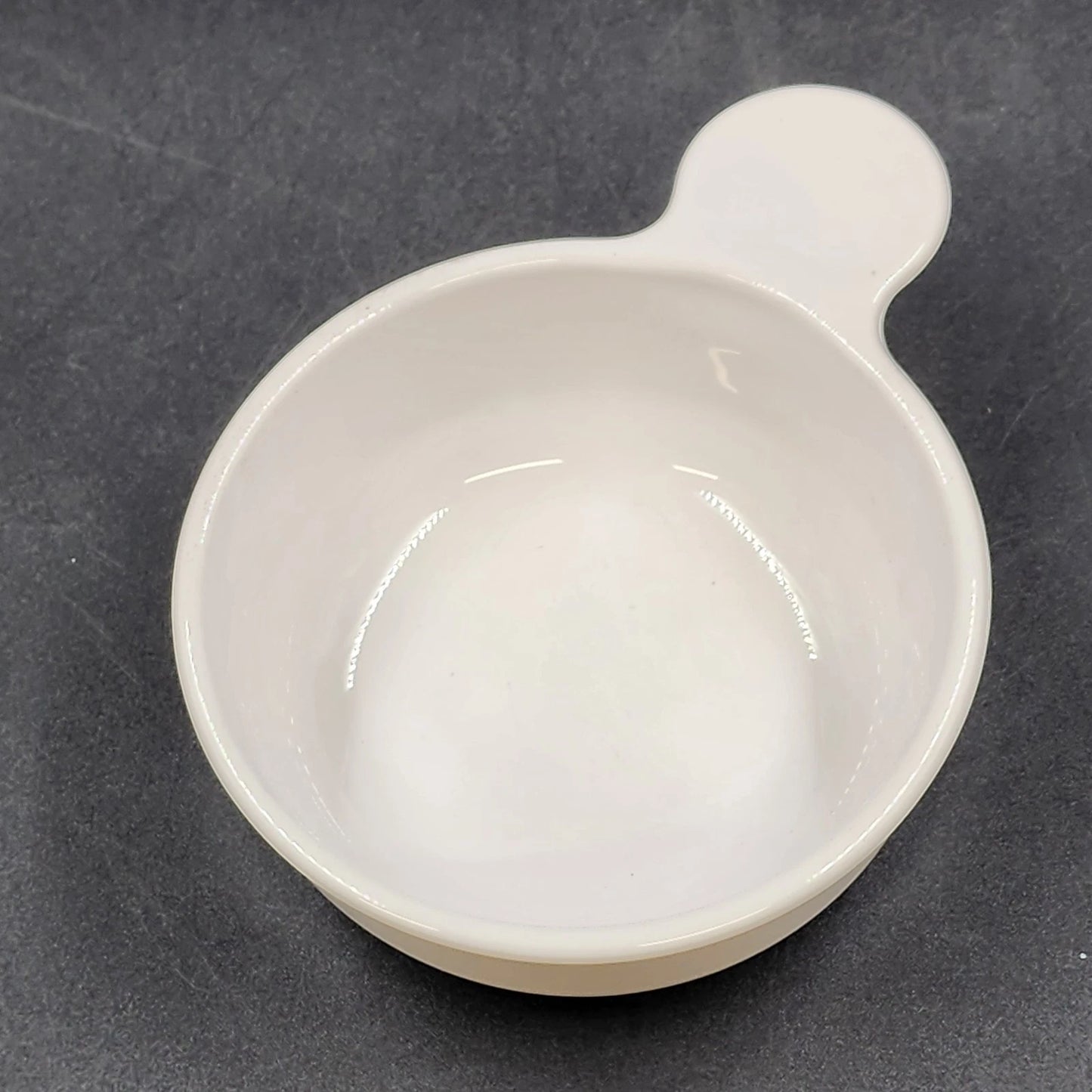 Corning Ware Grab-It Bowl P-150 White Pyroceram 12 oz 0.4 Liters with Handle USA