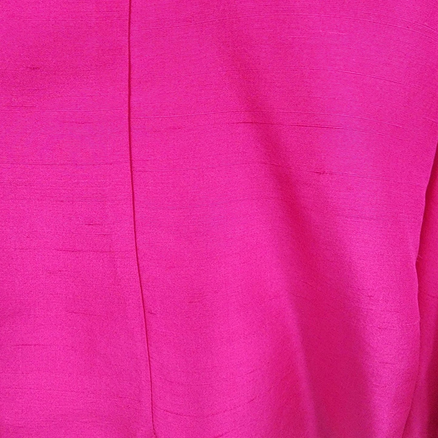 Robbie Bee Silk Blouse Women Small Pink Button Up Long Sleeve Shirt China
