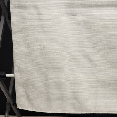Tablecloth Linen in Off White Color with Ribbed Textured Fabric Square 50" x 50"