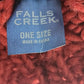 Falls Creek Red Knit Beanie Hat Unisex Winter Watch Cap Acrylic