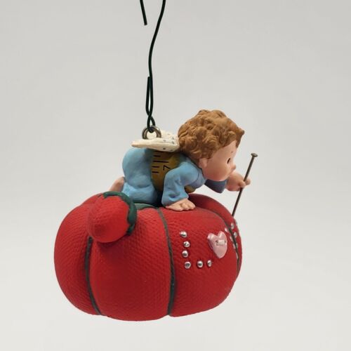 Hallmark Keepsake 1997 Christmas Ornament Love to Sew Handcrafted Vintage