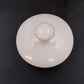 Crate & Barrel Monno Bangladesh White Ceramic Porcelain Teapot with Lid 5.5" Vtg