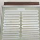Salton Hotray H-122 Electric Food Warmer Glass Tray 16" Woodgrain Vintage