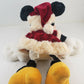 Christmas Minnie Mouse 16" Plush Red Dress Cap Disney Store Authentic Orig China