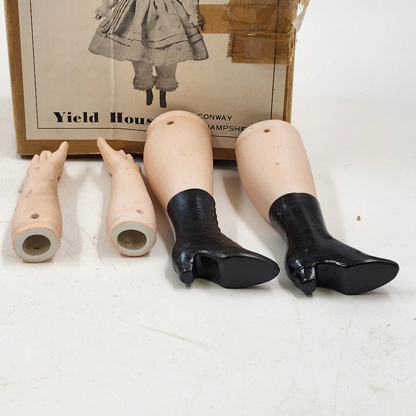 Beth March of Little Women Bisque 15" Doll Kit Yield House Head Arms & Legs