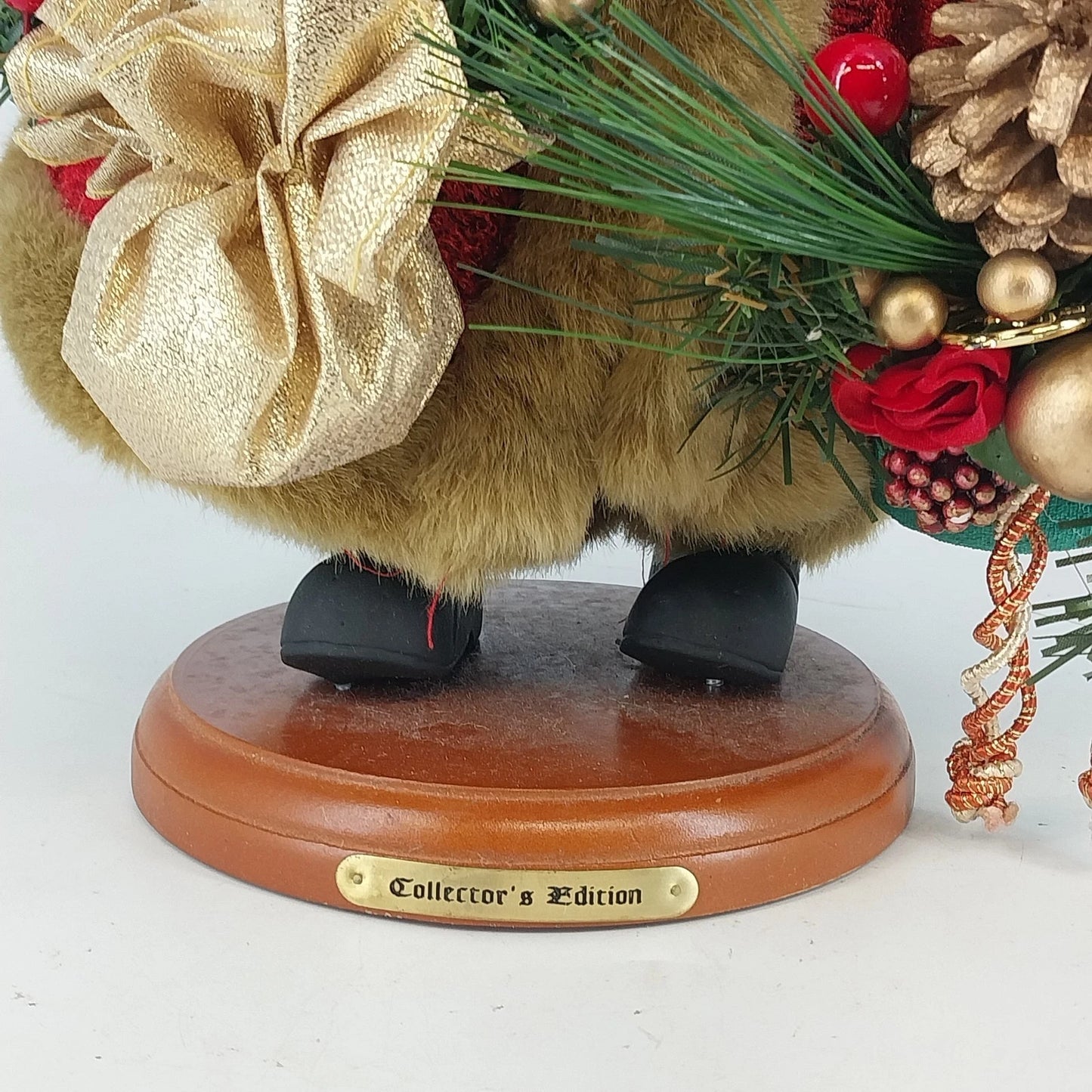 Grandeur Noel Santa Claus Figure w Box Collector's Edition 1999 Christmas Decor