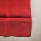 2 Pc Red Linen Dinner Napkins Dining Table Spring Cloth Vintage 19" x 13.5"