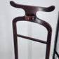 Wood Valet Butler Floor Standing Men's Clothes Suit Wardrobe Rack 45"h x 17"w