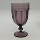 Libbey Fundamentals Classic Colorings Violet Glass Goblets 4 Pieces 16 oz Boxed