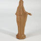 Blessed Virgin Mary Statue 1960s Molded Plastic 6" Religious Devotional Figurine