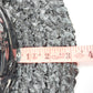 Mr. Lewis Black Raffia Woven Straw Hat Tall Crown Wide Brim Ribbon Bow w/ Buckle