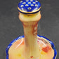 Limoges Hat Pin Holder Victorian Style Porcelain Hand Painted Floral 5"
