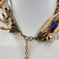 Lot of 3 Necklaces Mixed Beads & Chain Pendant Multistrand Shells & Rhinestone