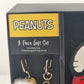 Peanuts Snoopy Purse Key chain Fob Woodstock Gift Set Boxed Crossbody Bag