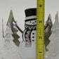 Bath and Body Works Snowman 3 Wick Candle Holder Sleeve