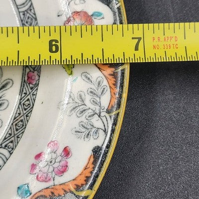 Ridgway Anglesey Bread & Butter Plate 6.75" Chinoiserie Imari Colors