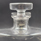 Waterford Clear Glass Oval Liquor Decanter with Stopper Spirit Barware 6"x3"x9"h