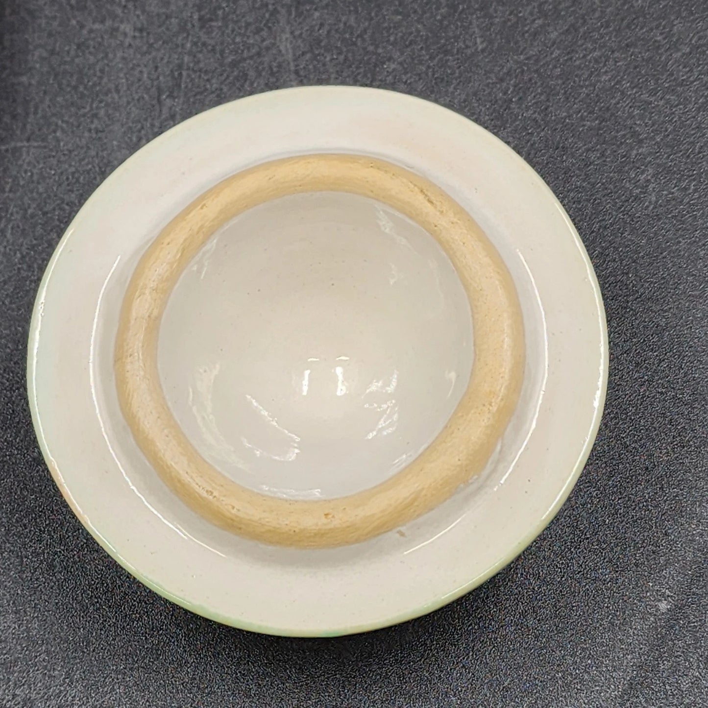 Hadley Bouquet Oversize Sugar Bowl and Lid M A Hadley Pottery Blueberry Design