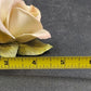 Napoleon Authentic Capodimonte Porcelain 2 Rose Flower Italy Collectible