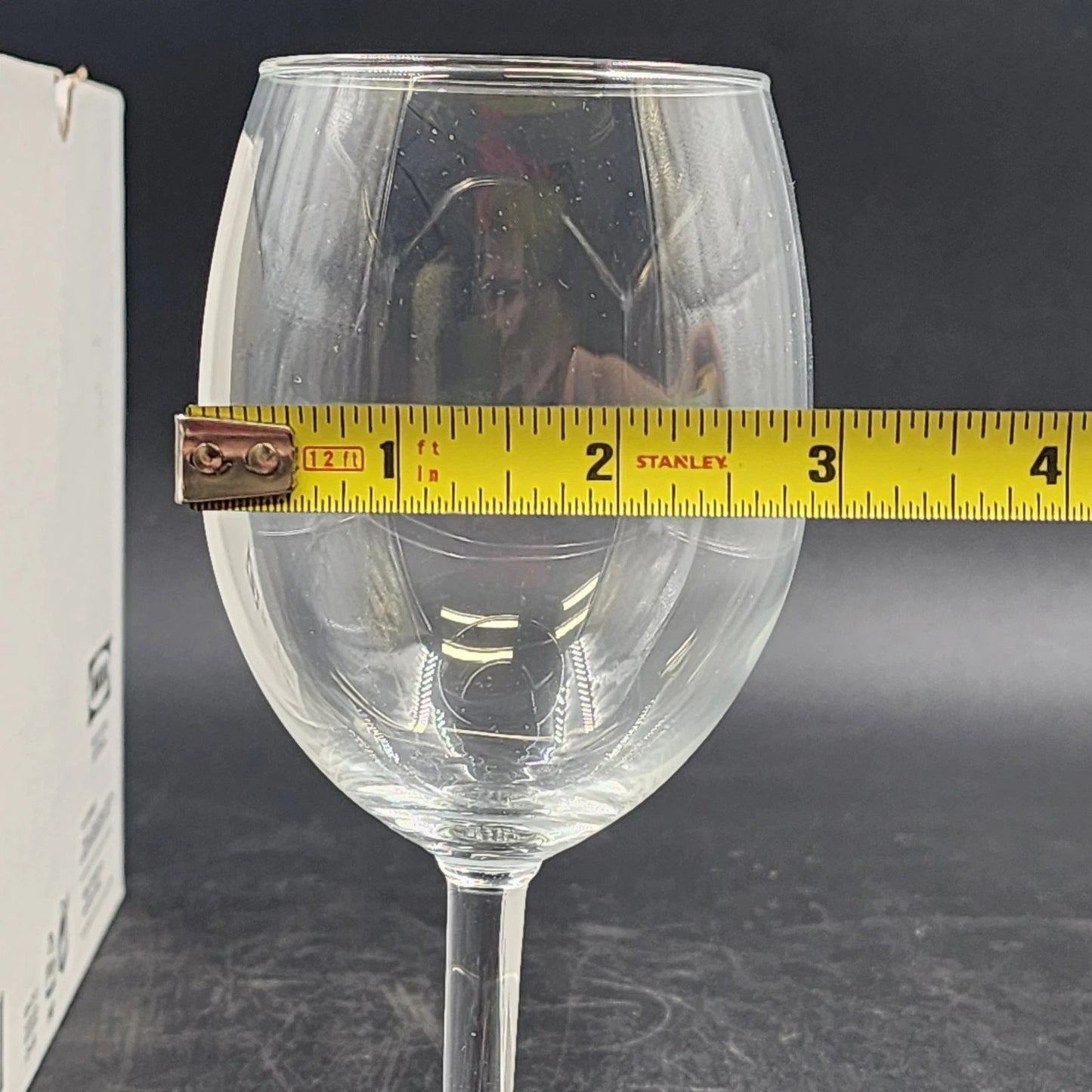 6 Ikea Svalka Wine Clear Glasses 10 oz Asa Gray Design Classic Drinkware Boxed