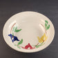 Southern Potteries Blue Ridge Carnival Design Hand Painted 9¼" Vegetable Bowl