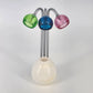 Vintage Barbie Dollhouse Lamp Swag Light 3 Tier Blue Green Pink 1990s Dream