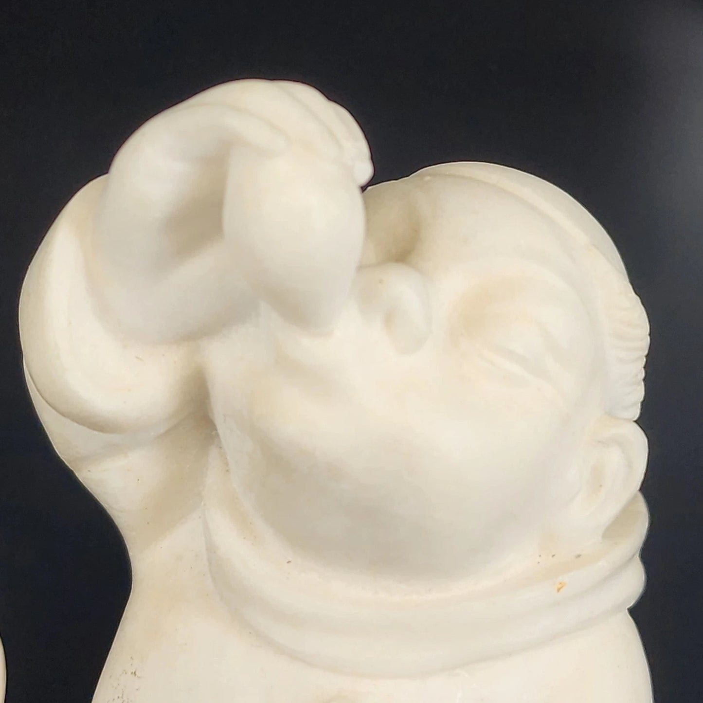 Vintage Italian Monk Figurines Gino Ruggeri Bianchi Italy Set 4 Sculptures 1970s