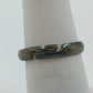 Gold Tone Purple Teardrop Halo Ring w Clear Rhinestone Adjustable Size 7 Jewelry
