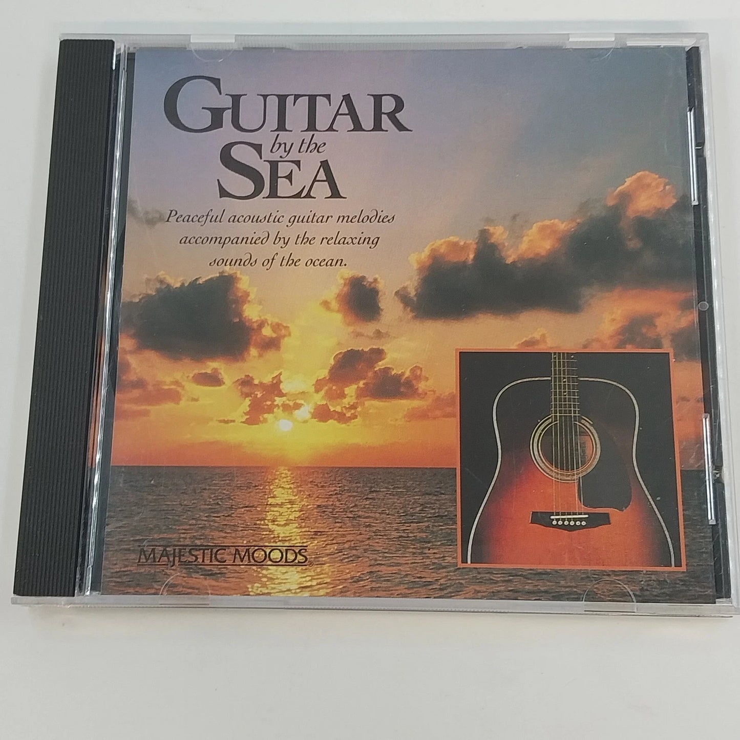 Majestic Moods By the Sea Harp Piano Guitar Flute 4 CD Lot Ocean Sounds