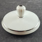 Noritake Cumberland Sugar Bowl w Lid 2225 Japan White Flowers Platinum Trim Vtg