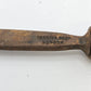 Herring Bros London Wood Carving Gouge Chisel 1/2" Octagon Handle Antique