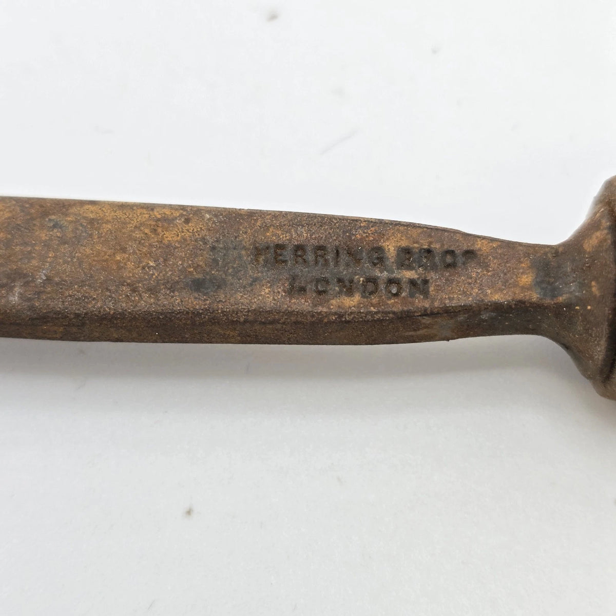 Herring Bros London Wood Carving Gouge Chisel 1/2" Octagon Handle Antique