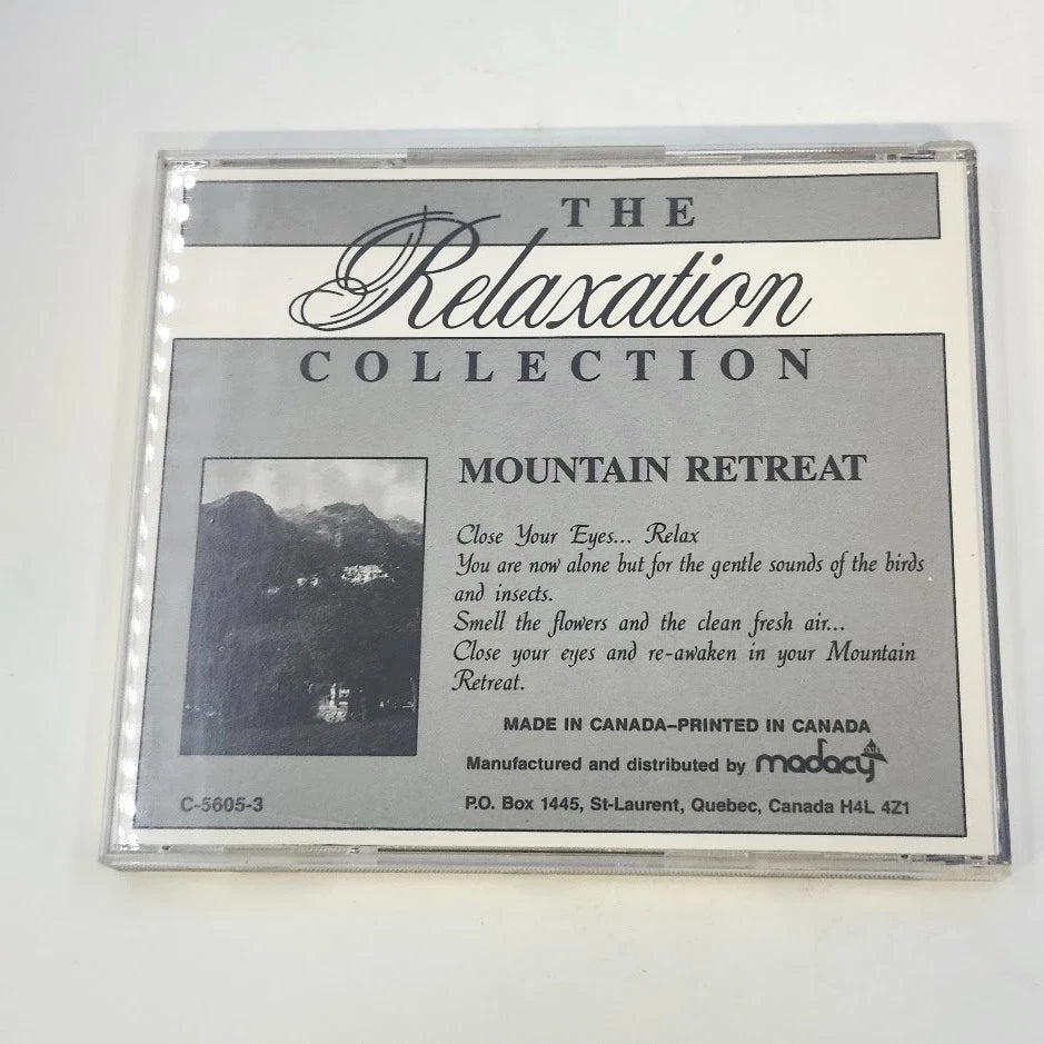The Relaxation Collection 3 CD Rainstorm Mountain Retreat Country Stream 1990s